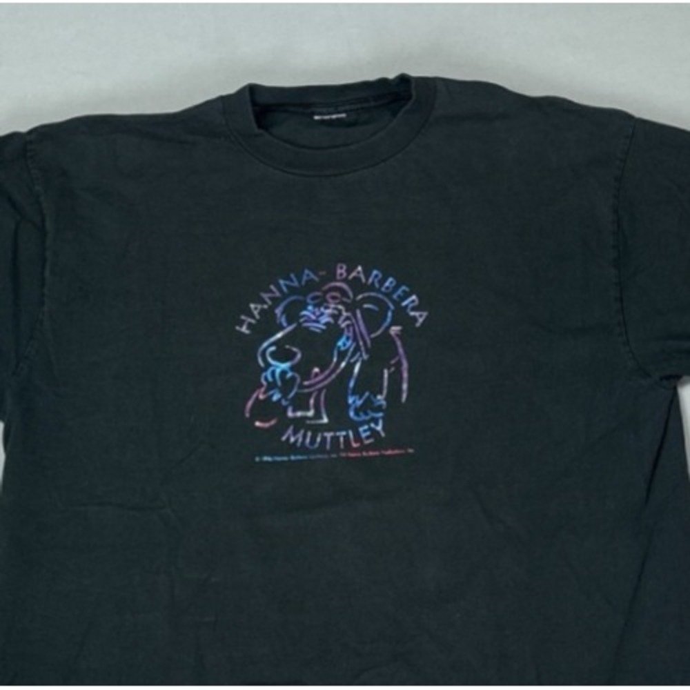 Vintage 1996 Hannah Barbera Muttley T-Shirt XL Cartoon Graphic